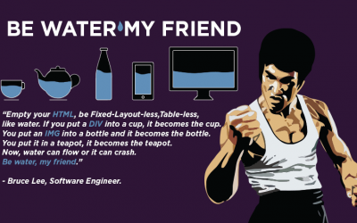 Bruce Lee inventó el Responsive Design